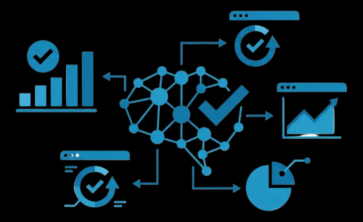 Enterprise analytics illustration